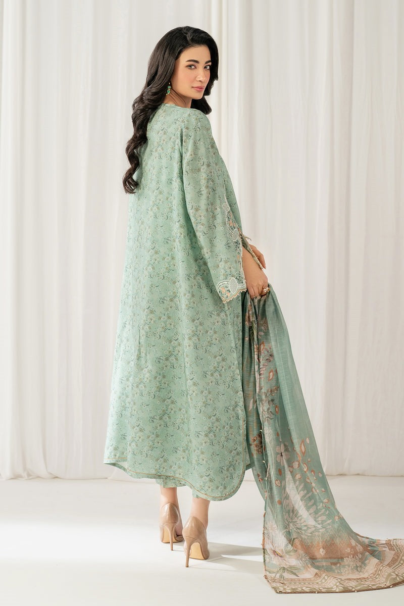 Digital Lawn Bana Dora 3-Piece Set – Bana Dora Prints with Voile Dupatta