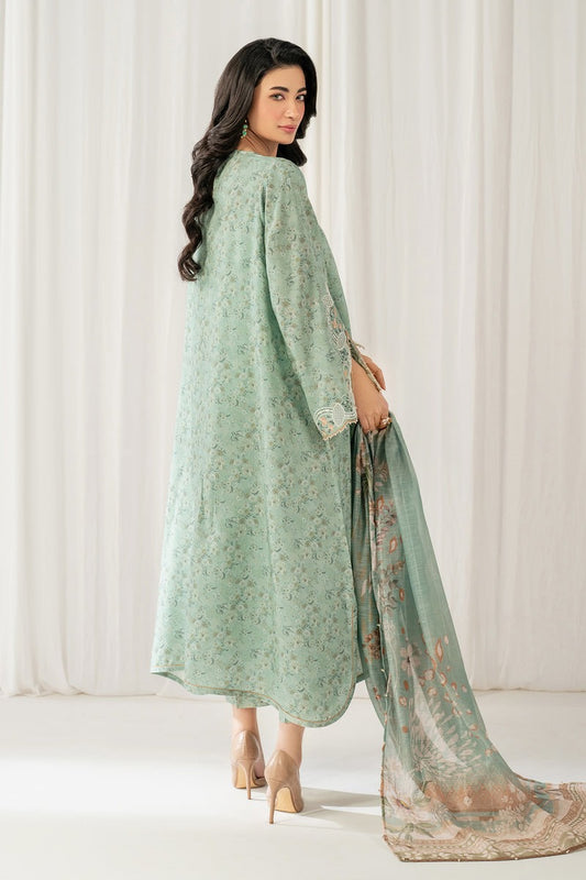 Digital Lawn Bana Dora 3-Piece Set – Bana Dora Prints with Voile Dupatta