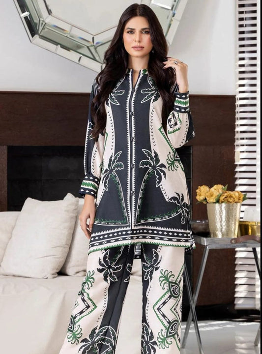 Bana Dora Digital Print 2-Piece Lawn Summer Suit – Unstitched