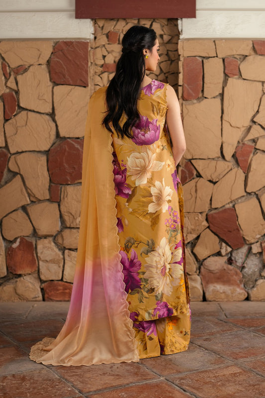 Digital Lawn Bana Dora 3-Piece Set – Bana Dora Prints with Voile Zari Dupatta