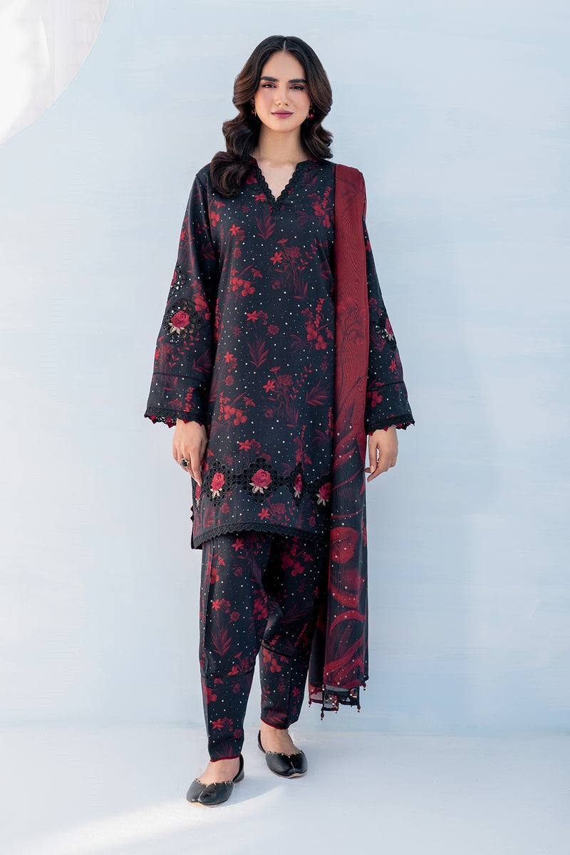 Digital Lawn Bana Dora 3-Piece Set – Bana Dora Prints with Voile Dupatta