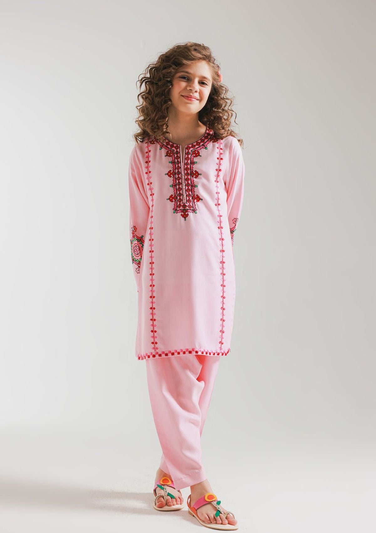 KP Kids Summer Lawn Unstitched – 2-Piece Embroidered Outfit