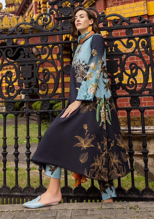 Digital Print Linen 3-Piece Set – Digital Print Linen Dupatta