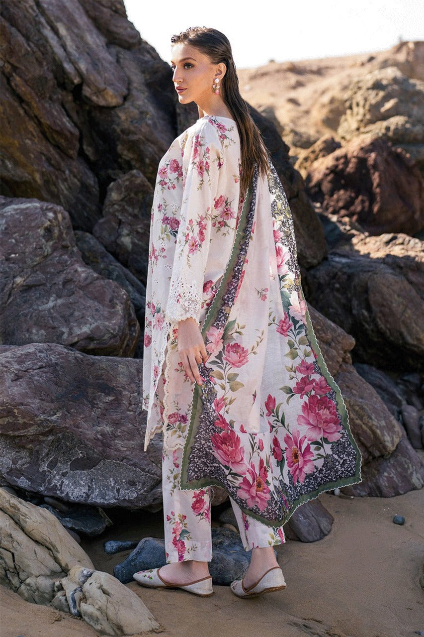 Premium Dhanak Digital Printed 3-Piece Ladies Dress