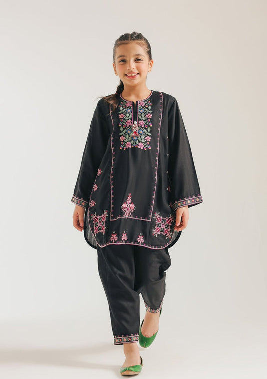 KBL2 Kids Summer Lawn Unstitched – 2-Piece Embroidered Outfit