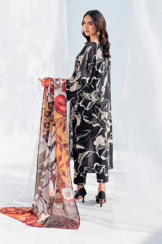 Digital Lawn Bana Dora 3-Piece Set – Bana Dora Prints with Voile Dupatta