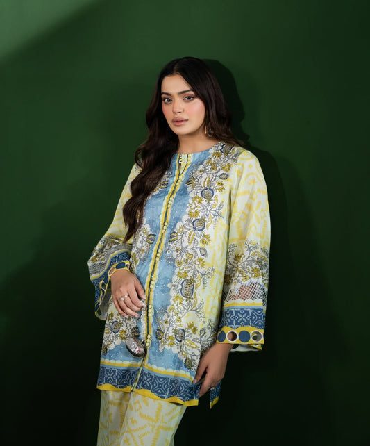 Unstitched Digital Printed Dhanak 2-Piece – Winter Wear
