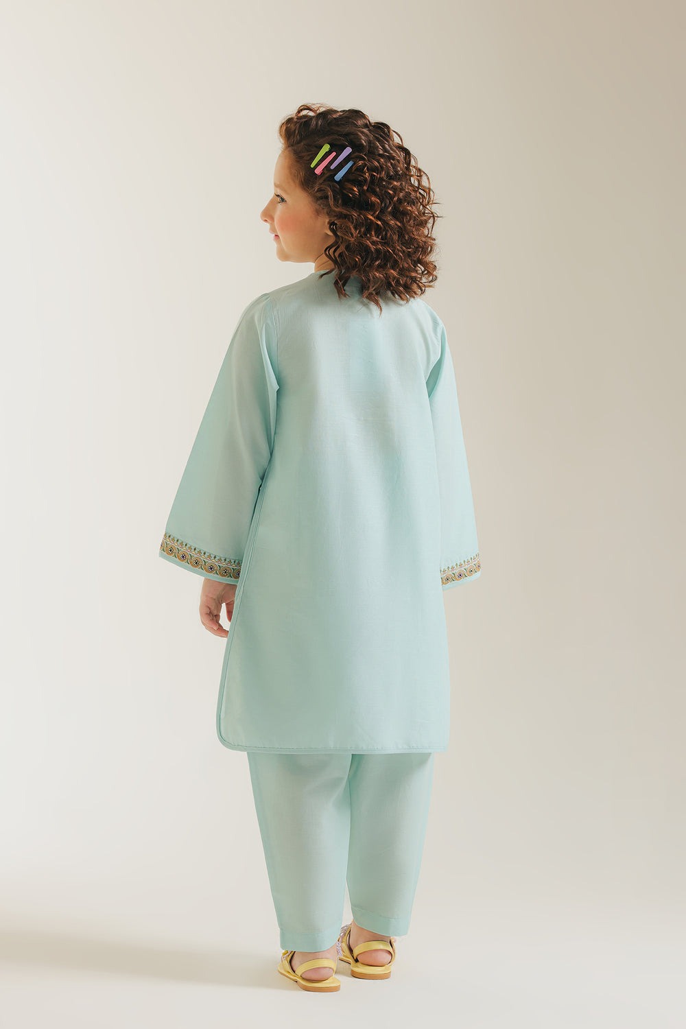 KSG Kids Summer Lawn Unstitched – 2-Piece Embroidered Outfit