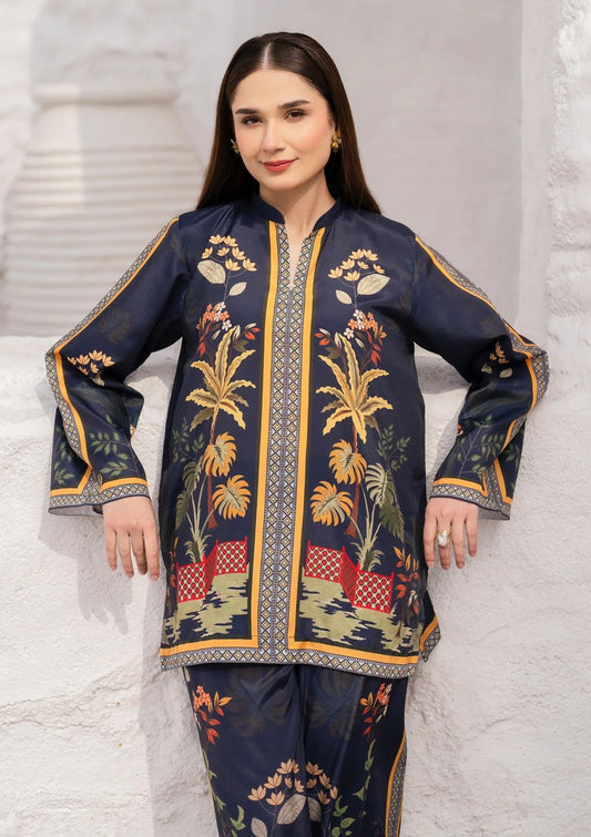 Digital Lawn 3-Piece Set – Bana Dora Prints with Voile Dupatta