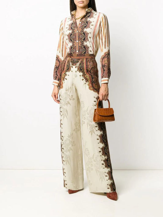 Digital Lawn 3-Piece Set – Bana Dora Prints with Voile Dupatta