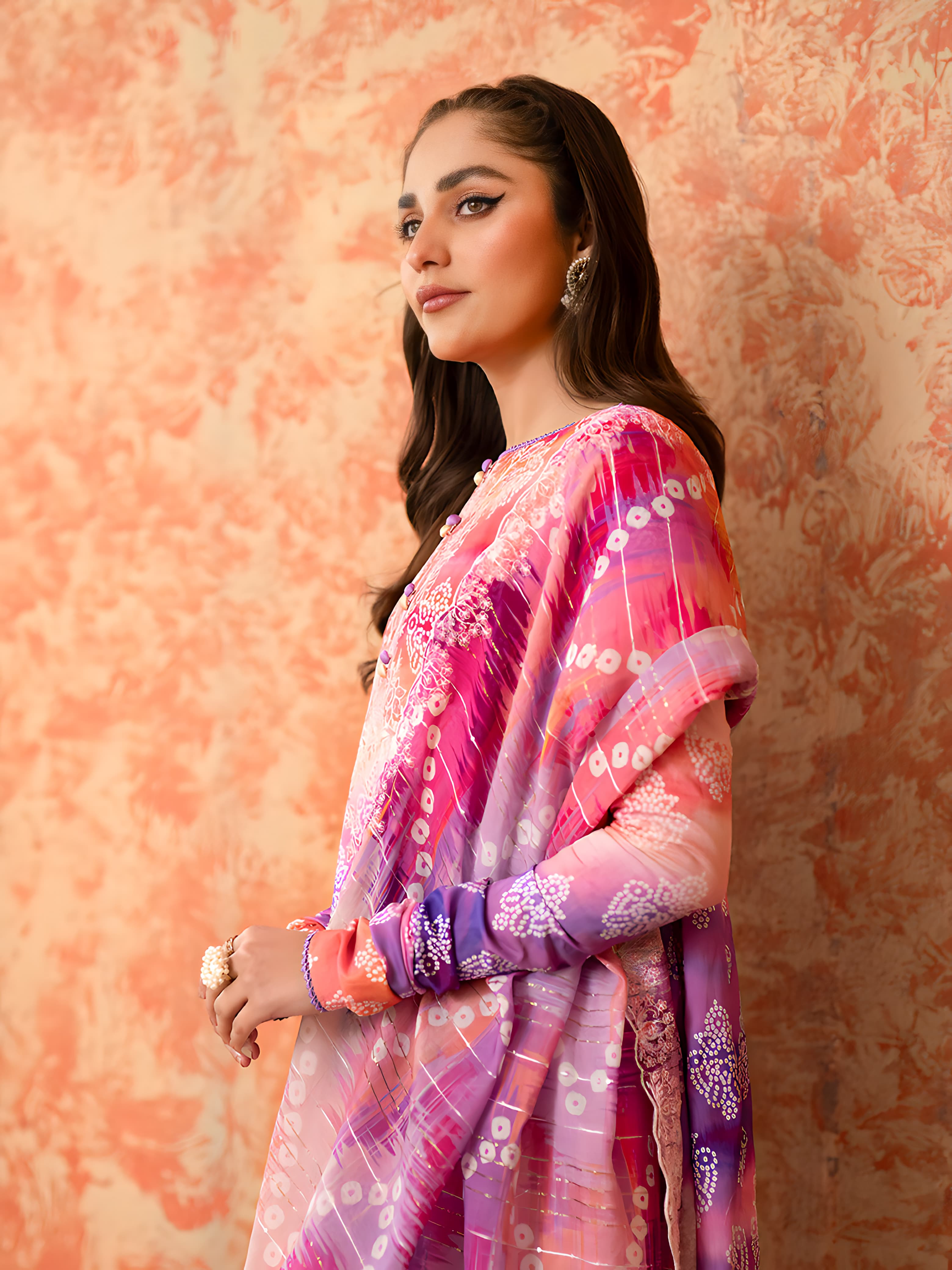 Charizma's All-Over Digital Printed Lawn: 3-Piece Unstitched Elegance