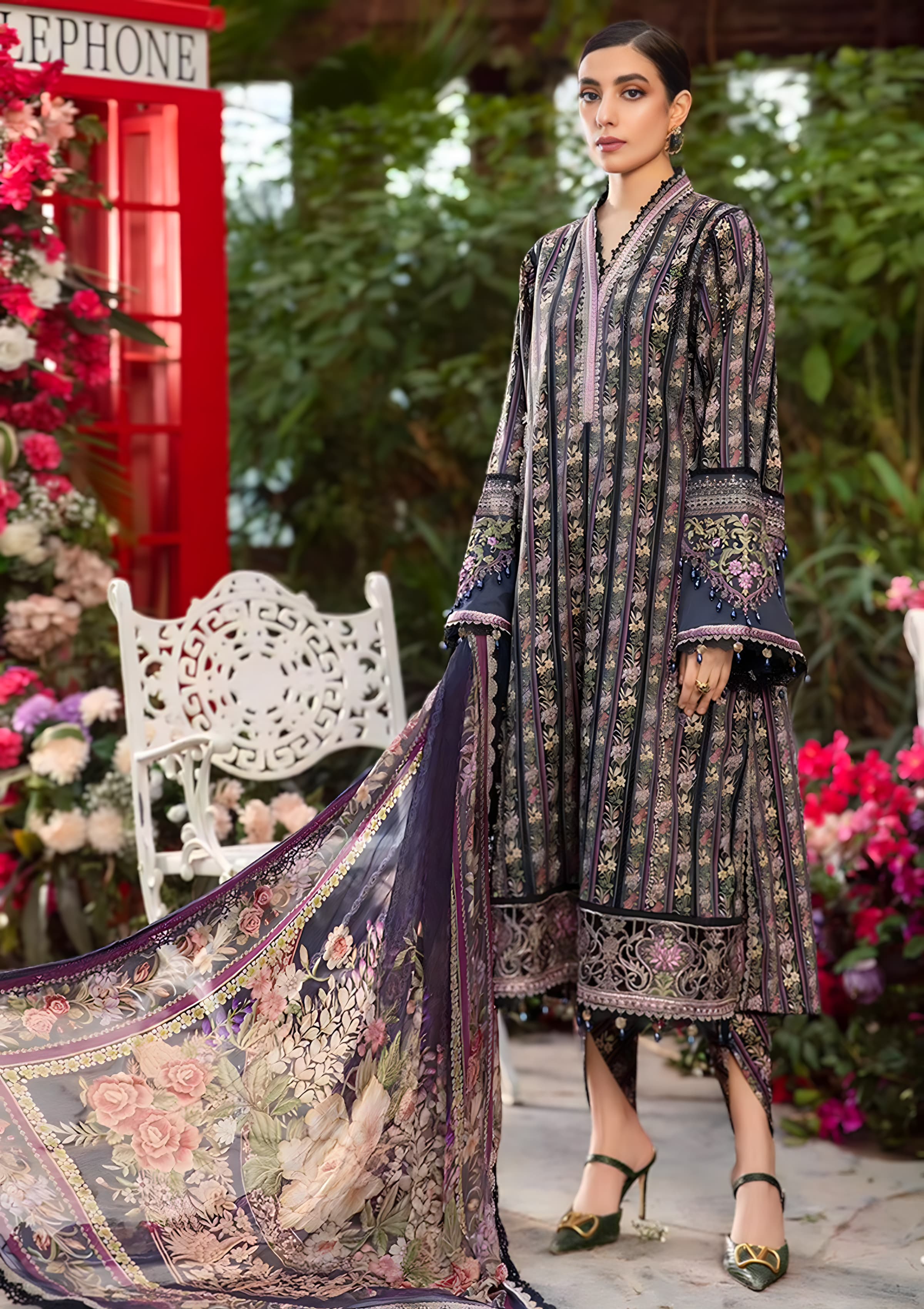 Maria.B Digital Premium Lawn 3 Piece