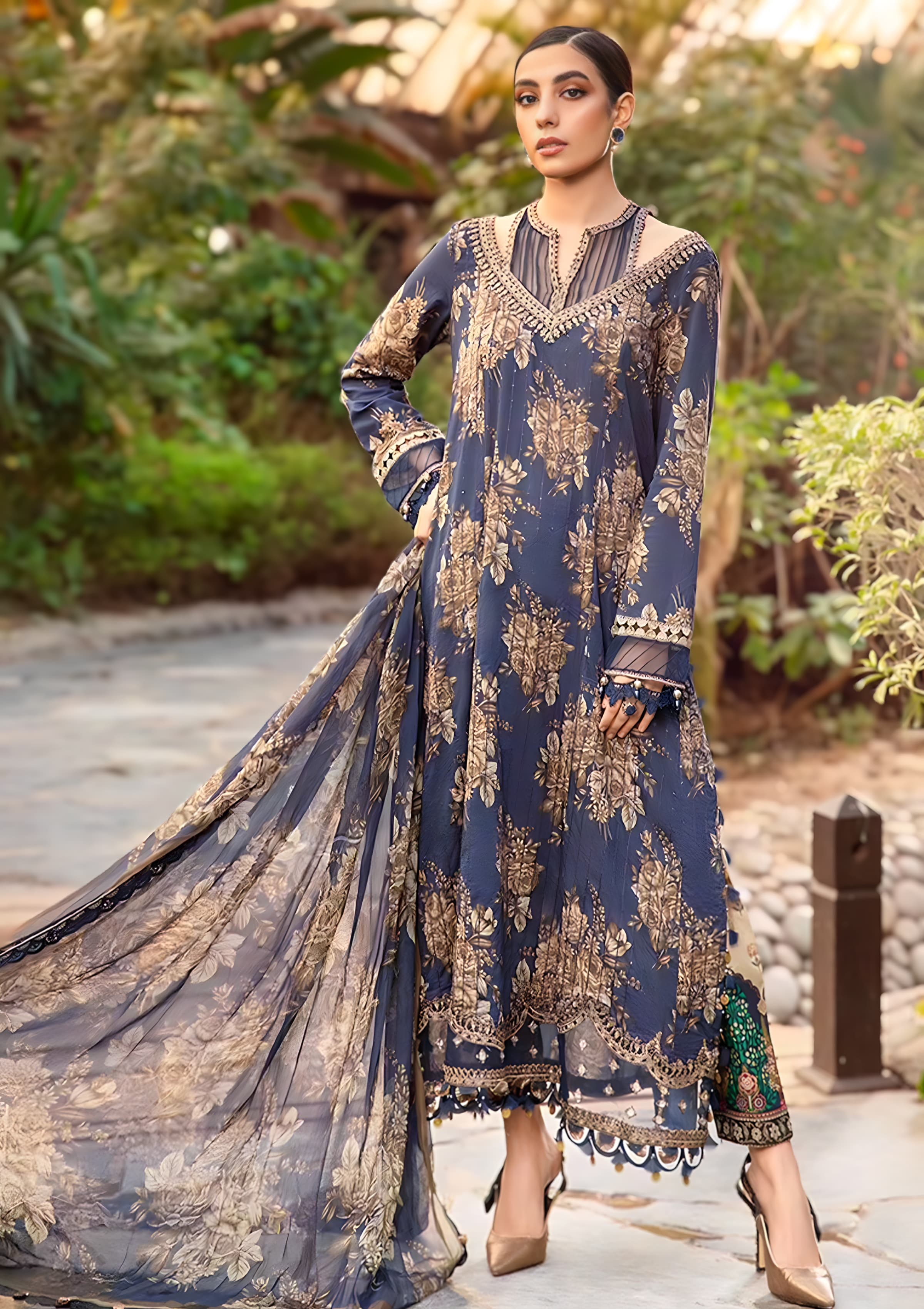 Maria.B Digital Premium Lawn 3 Piece