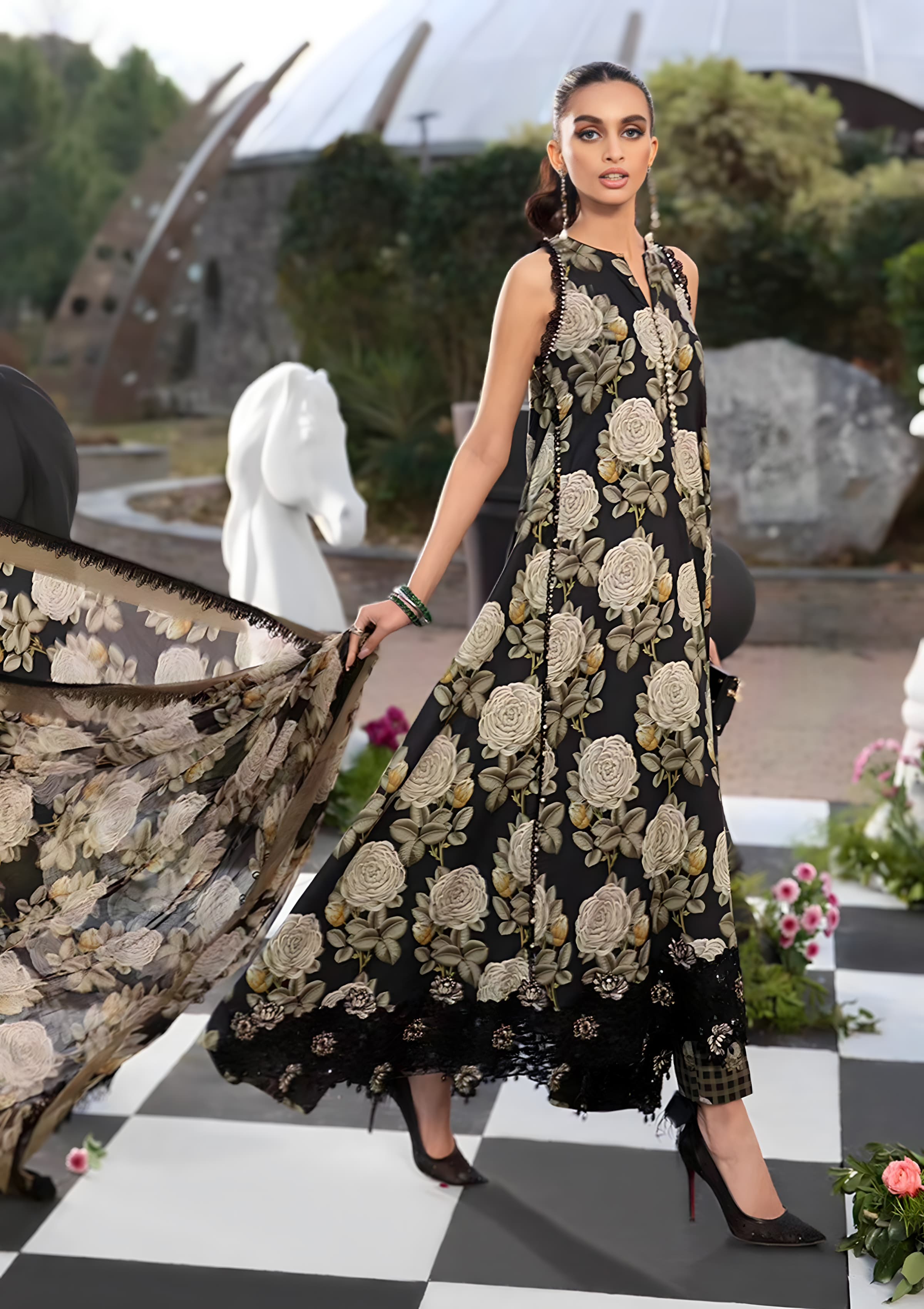 Maria.B Digital Premium Lawn 3 Piece