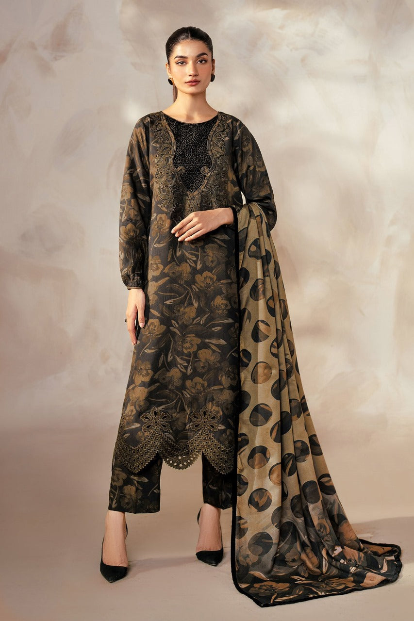 Digital Lawn Bana Dora 3-Piece Set – Bana Dora Prints with Voile Dupatta