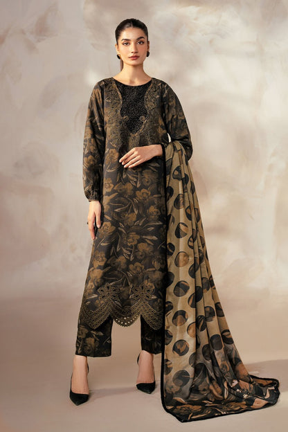 Digital Lawn Bana Dora 3-Piece Set – Bana Dora Prints with Voile Dupatta