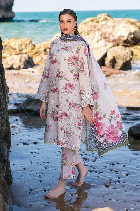 Premium Dhanak Digital Printed 3-Piece Ladies Dress