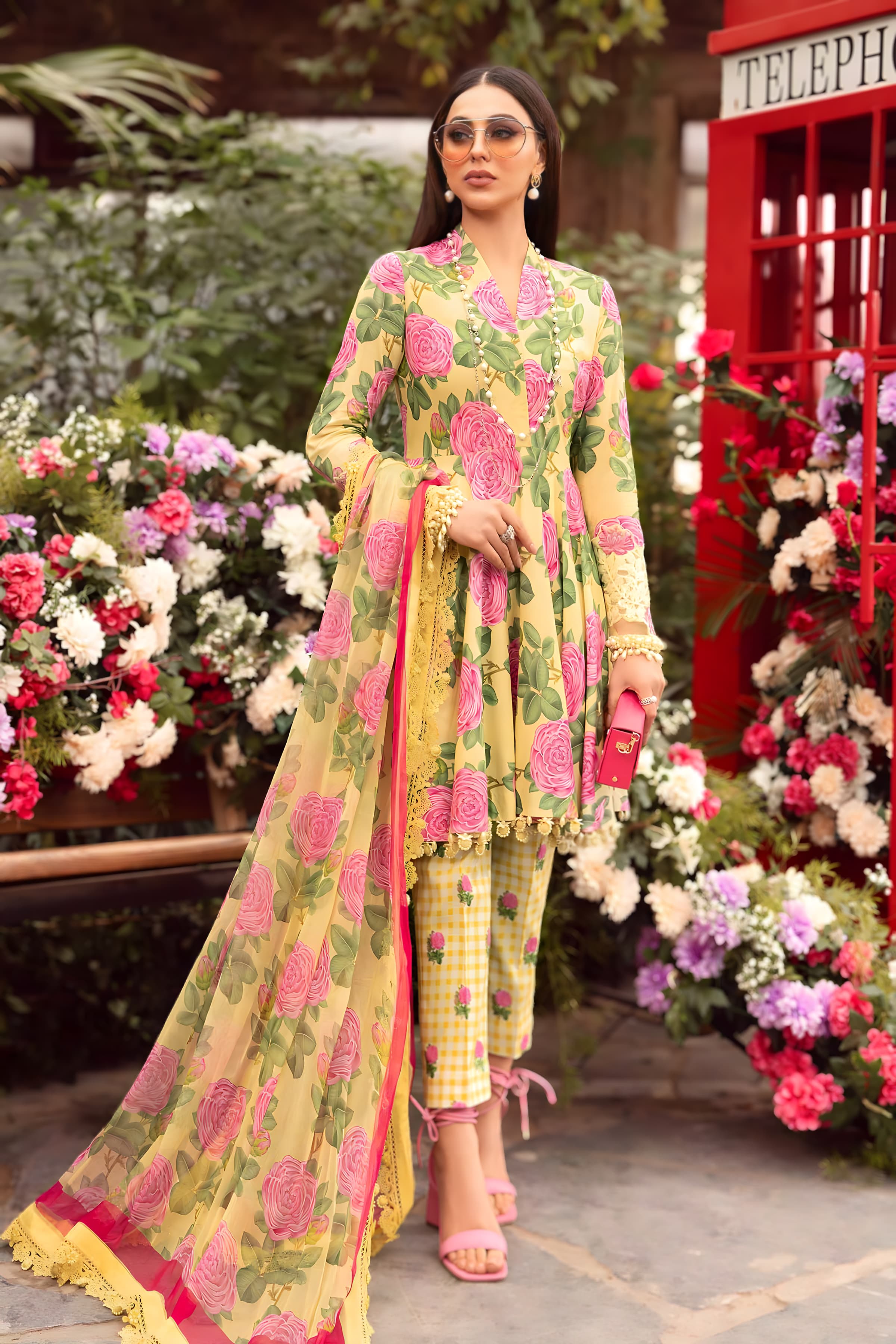 Maria.B Digital Premium Lawn 3 Piece