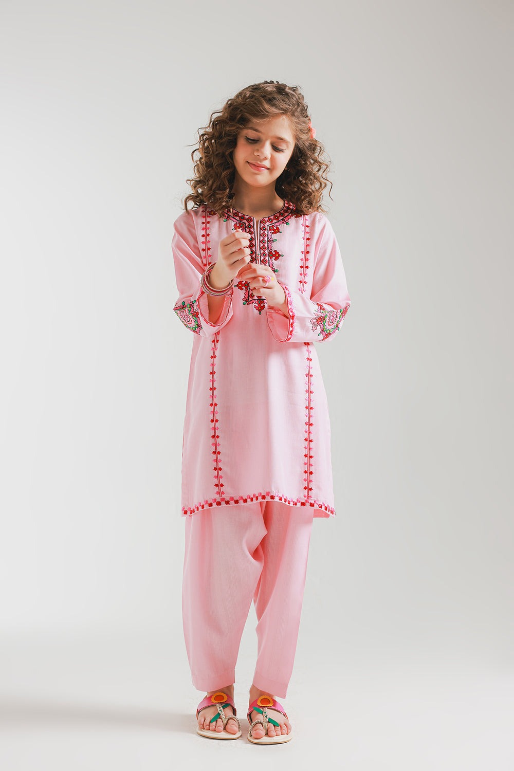 KP Kids Summer Lawn Unstitched – 2-Piece Embroidered Outfit
