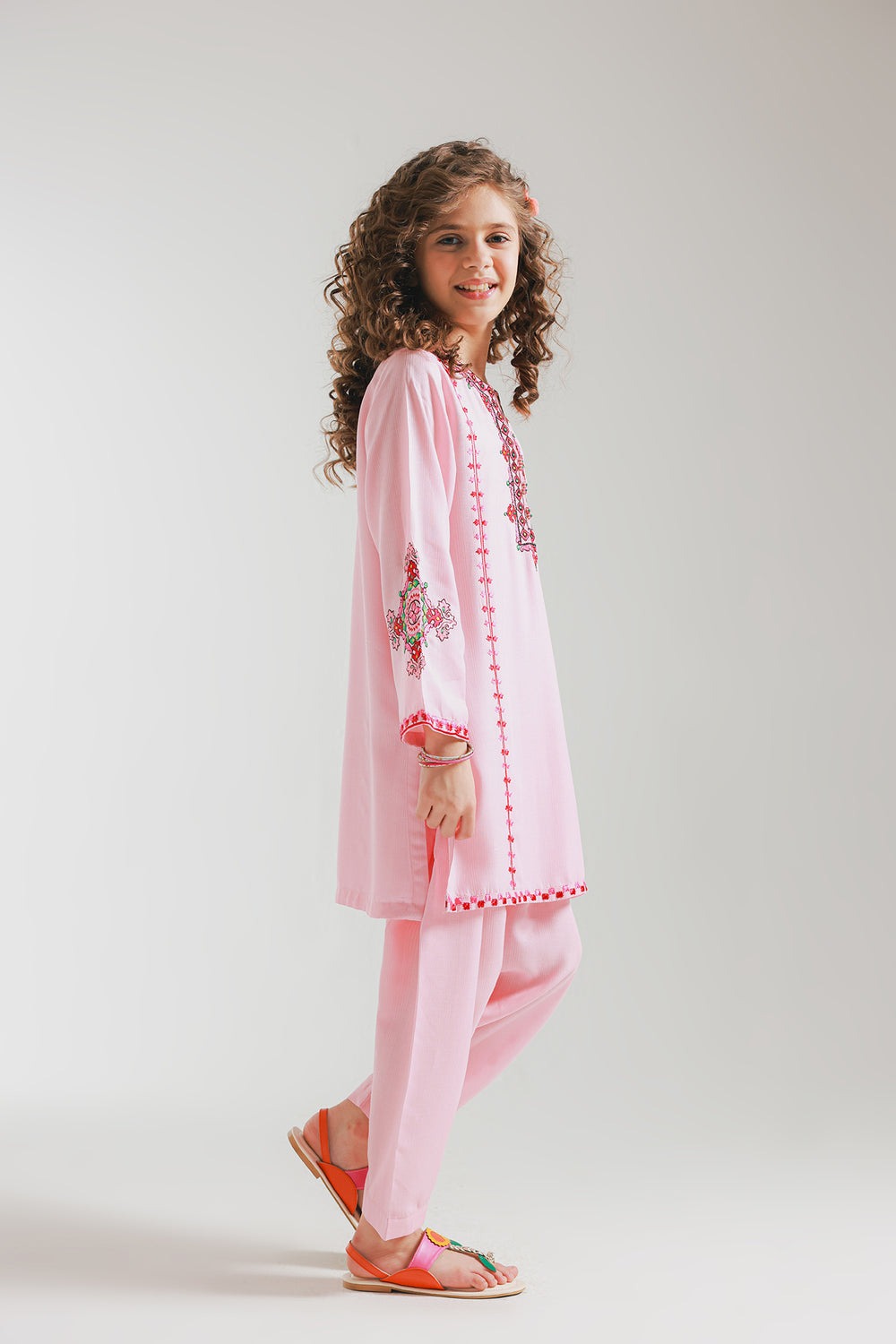 KP Kids Summer Lawn Unstitched – 2-Piece Embroidered Outfit