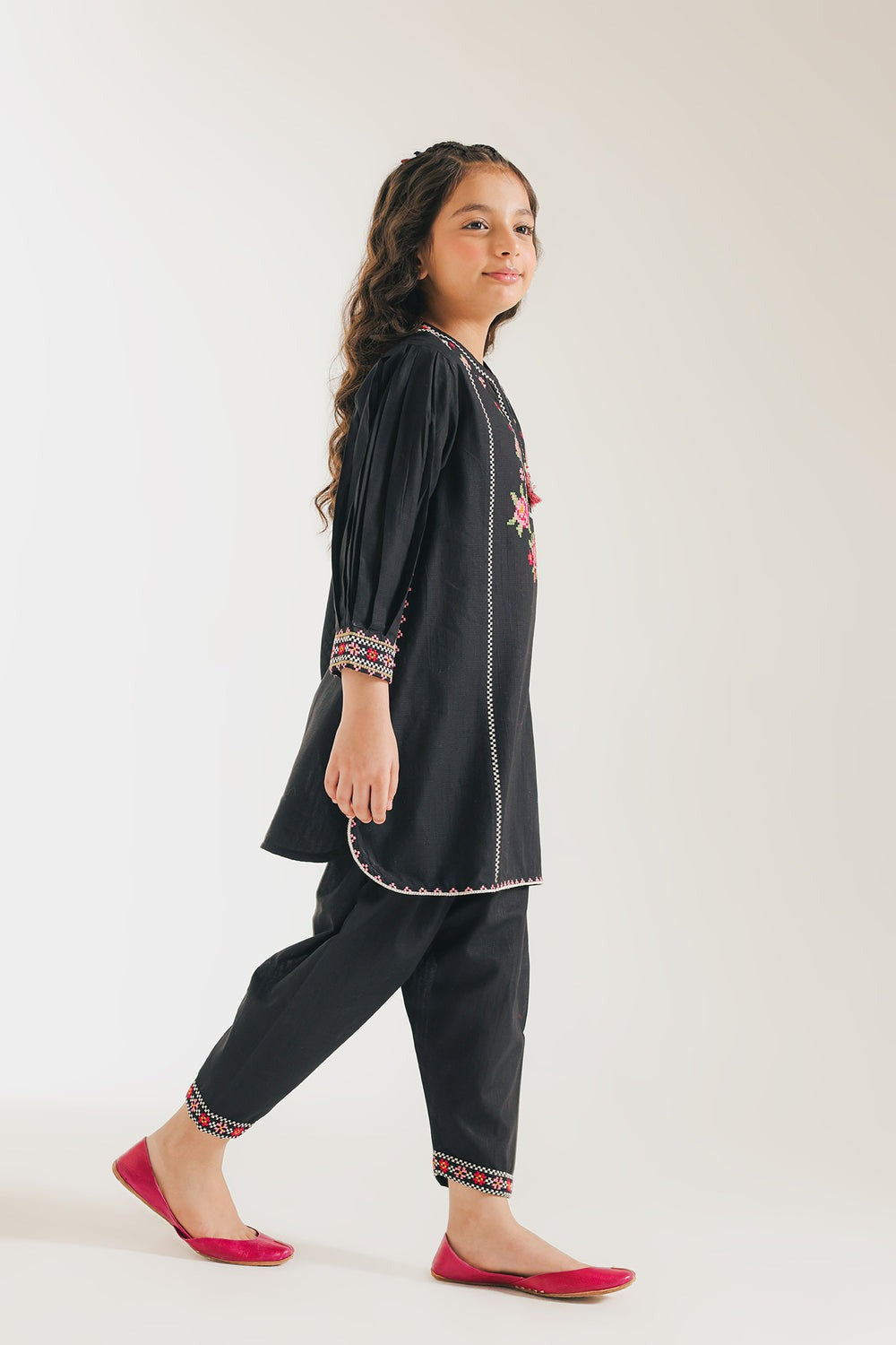 KBL3 Kids Summer Lawn Unstitched – 2-Piece Embroidered Outfit