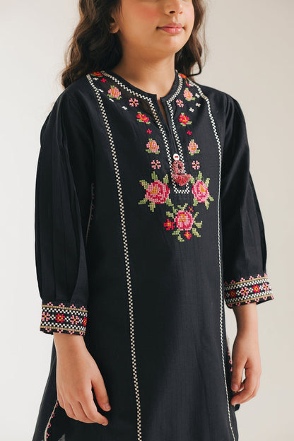 KBL3 Kids Summer Lawn Unstitched – 2-Piece Embroidered Outfit