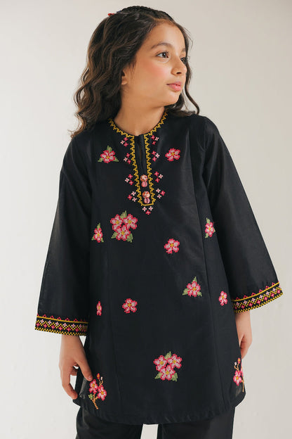 KBL1 Kids Summer Lawn Unstitched – 2-Piece Embroidered Outfit