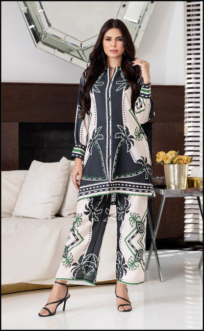 Bana Dora Digital Print 2-Piece Lawn Summer Suit – Unstitched