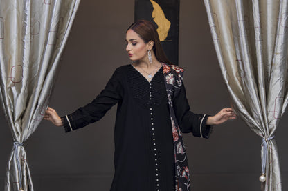 Dhanak: Stitched Sublimation 3 Piece Ensemble - Vibrant, Ready-to-Wear Fashion