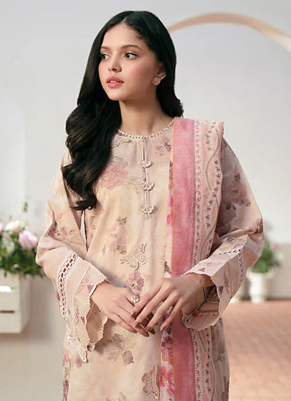 Digital Print Linen Allover 3 Piece