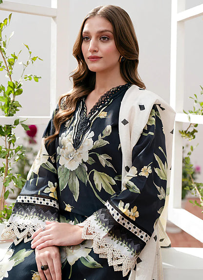 Digital Print Linen Allover 3 Piece