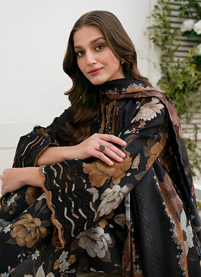 Digital Print Linen Allover 3 Piece