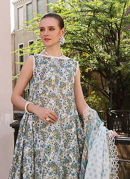Digital Print Linen Allover 3 Piece