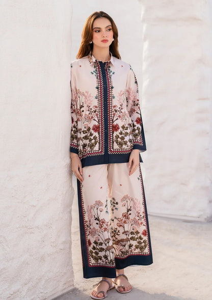 Digital Lawn 3-Piece Set – Bana Dora Prints with Voile Dupatta